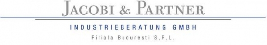 Locuri de munca la Jacobi & Partner Industrieberatung GmbH Filiala Bucuresti SRL