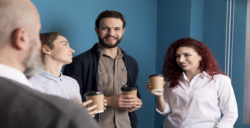 Pauza de cafea. Cheia pentru angajati fericiti si performanti la birou