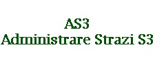 AS3-Administrare Strazi S3 SRL